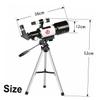 SEWACC 70Mm 150X Professional Refracting Astronomical Telescope with Tripod and Phone Clip for and Students Stargazing Beginners view 2