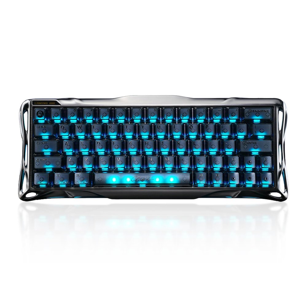 GravaStar Mercury V60 Pro 60% HE Magnetic Gaming Keyboard, True 8kHz Polling Rate, 0.125ms Latency, Dynamic Rapid Trigger, 0.005mm Adjustable Actuation, Full Aluminum Frame