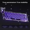 GravaStar Mercury V60 Pro 60% HE Magnetic Gaming Keyboard, True 8kHz Polling Rate, 0.125ms Latency, Dynamic Rapid Trigger, 0.005mm Adjustable Actuation, Full Aluminum Frame view 2