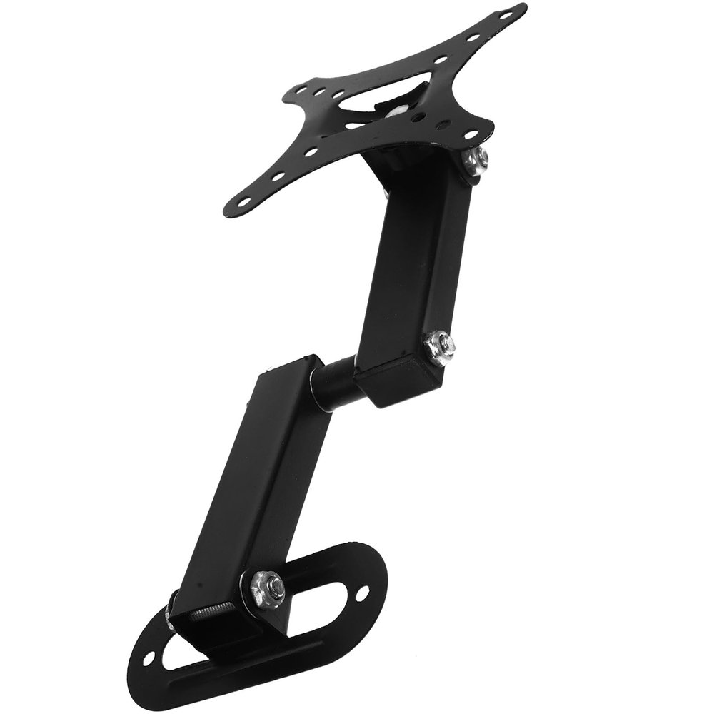 UTHCLO Adjustable Computer Wall Mount and Monitor Wall Bracket for 14-27 Inch Screens, Rotatable TV Frame Display Holder Without Drilling, Suitable for Home and Office Use