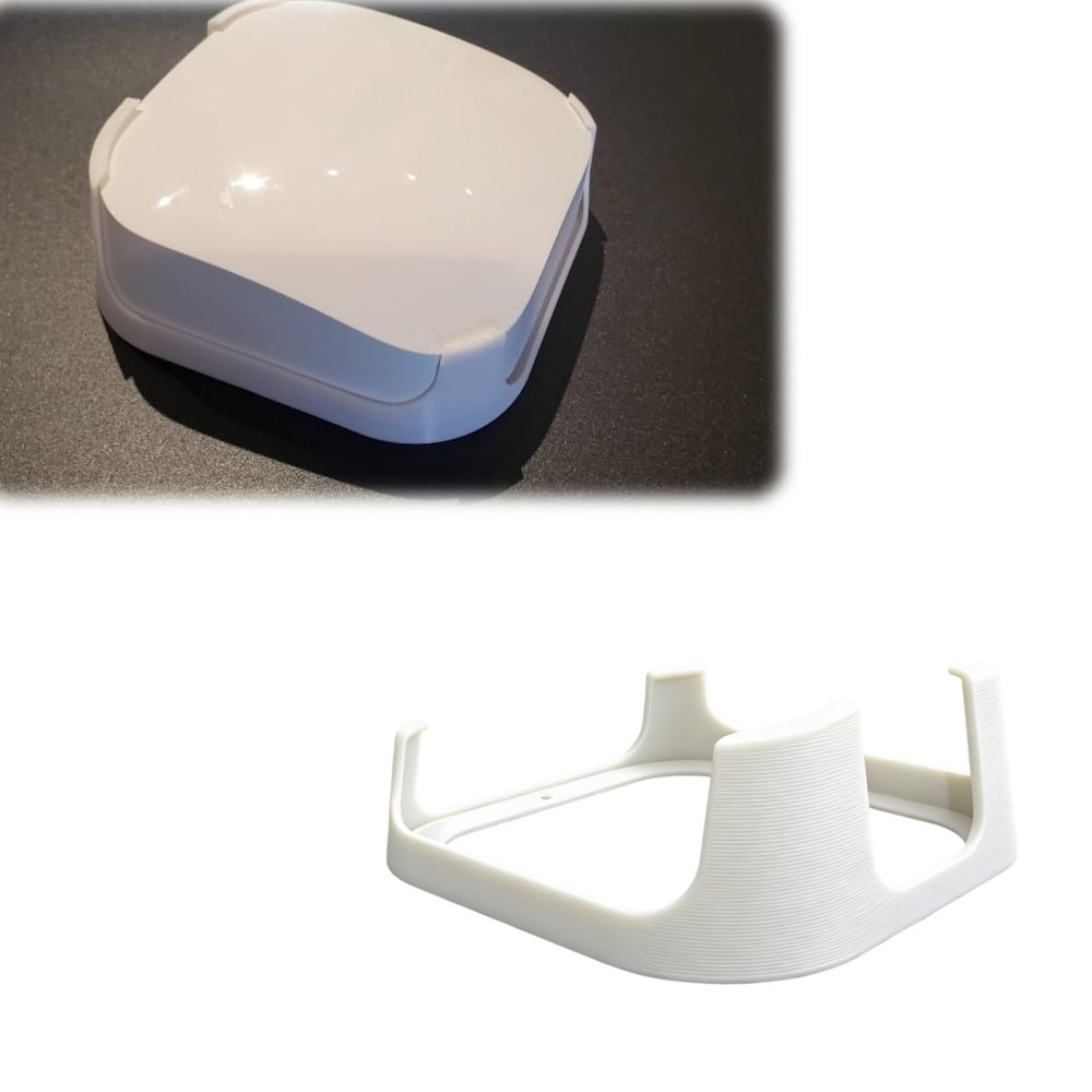Ceiling and Wall Mount for Eero Pro 6E WiFi System, Secure Low-Profile Bracket for Easy Installation and Stable Positioning