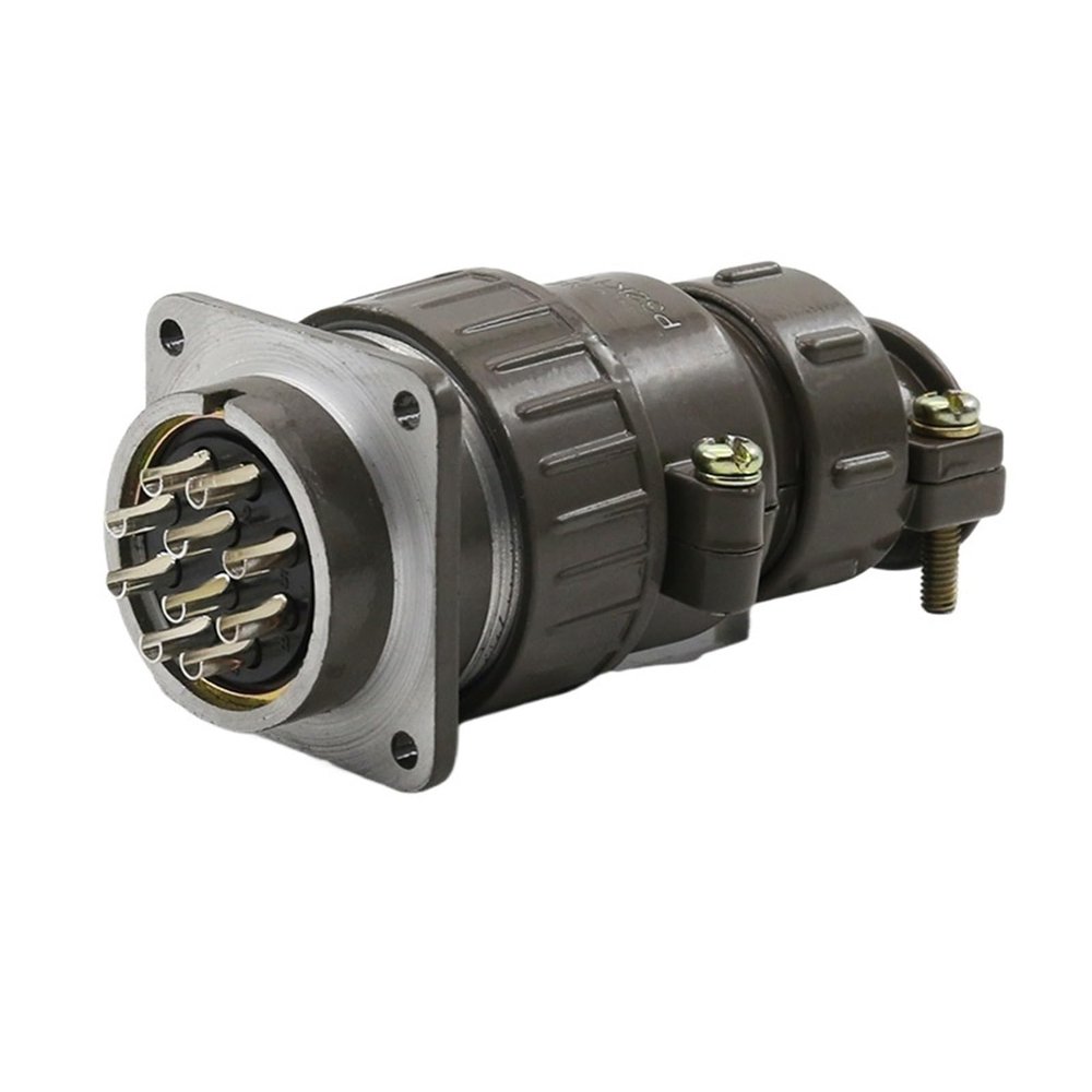 P32 Series Aviation Plug and Socket Circular Connector 4.8.10.12.14.19 core Diameter 32MM(10 Core)