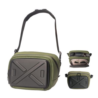 Besnfoto Camera Hadeshell Case Waterproof Camera Shoulder Bag Crossbody Photography Bag for Mirrorless and DSLR Cameras