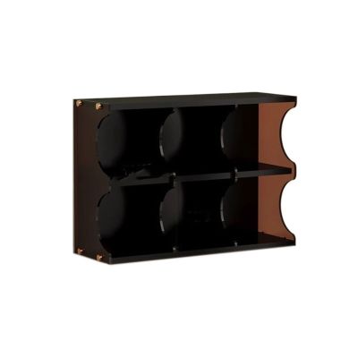 FURUIM2024M CD Record Storage Rack Six Compartment CD Record Storage Rack Acrylic Cassette Tape Collection Shelving