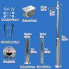 6.6-19.7ft Stainless Steel CCTV Camera Pole with Ground Base, Detachable Splicing Surveillance Stand & Screws, Ideal for Outdoor Security Systems, Durable & Adjustable Height view 2