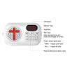 KJV Audio Bible Player Portable Electronic Bible Device, Offline Rechargeable Scripture Player with Simple Buttons for Seniors & Home Use, White view 4