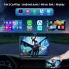 4-in-1 Wireless AdapterConverts Wired CarPlay & Android Auto to Wireless, with Full iOS & Android Screen Mirroring, Universal Plug and Play USB Dongle for All Smartphones view 4