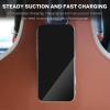 KUNGKIC for Car Headrest Tablet Holder for BMW X3 X5 X6 I20 G05 G06 G45 G60 G61 G70 Adjustable Tablet Car Mount for Back Seat Road Trip Essentials Black (Wireless Charging Pad with Light) view 4