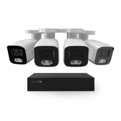 Swann EliteX 12MP Series / 8ch NVR / 2TB / 4X EX12MPB 12MP Bullet IP Cameras