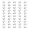 ZYAMY 50PCS RJ45 Connector Dust Covers Plug Protectors for Printer Ethernet Cable Ports Network Cat5e Cat6 Cat7 Plastic Sleeves Universal Indoor Outdoor Connectors view 1
