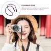 BESPORTBLE Camera Rope Mountaineering Shoulder Strap for DSLR Mirrorless, Safety Neck and Elastic Shoulder Strap for Travel in Purple view 3