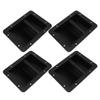 MUELODSIC 4Pcs Plastic Speaker Side Handles Replacement for Amplifier and Outdoor Speaker Carrying, Sturdy Plastic Case Box Handles for Audio Equipment Accessories view 1