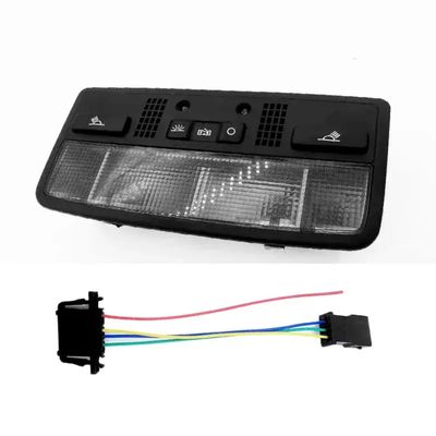 Black 3BD947105 Red Color Dome Light Interior Reading Lamp 12V B5 4 Compatible with 3BD 947 105 2EN 3B7 947 105F 3BD947105(Package 2)