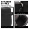 BESPORTBLE Professional Camera Lens Bag with Thick Padded Interior Medium Size 8.5-13Cm Portable Anti-Collision Lens Protective Case for DSLR Cameras and Holder for Travel Photography view 2