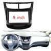 TRCDHGN Car Audio 9" Big Screen 2DIN Fascia Frame Adapter/Fit for Chevrolet Sail 3 Dash Fitting Panel Frame Kit #HQ3399(Only Frame) view 2