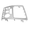 SHSMDM 2 DIN Car Radio Fascia Stereo Facia Frame Panel Dash Mount Kit Adapter Trim Bezel for Skoda for Octavia for Manual AC 2007-2009 Radio Dashboard Panel view 2