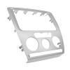 SHSMDM 2 DIN Car Radio Fascia Stereo Facia Frame Panel Dash Mount Kit Adapter Trim Bezel for Skoda for Octavia for Manual AC 2007-2009 Radio Dashboard Panel view 4