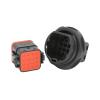 Car Connector 1set 132124-001/132124-000 Electronic Component 16Pin Male/Female Round Series Automotive Connector Additional Terminal(132124-000) view 2