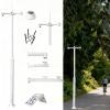 Versatile Security Camera Pole - Durable Surveillance Accessory with Mounting Rebar Cage for Outdoor Cameras, Ideal for Various Installation Scenarios (5.5m/217) view 1