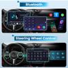 10" Car Radio Stereo for Saturn Outlook 2007-2009,2+32G Android 13 Head Unit with CarPlay Android Auto Touch Screen Bluetooth GPS Navigation FM DSP SWC Mirror Link Split Screen Backup Camera view 4