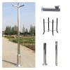 Extra-Long Splicing Stainless Steel CCTV Pole 6.6-19.7ft for Security Cameras - Durable All-Weather Surveillance Holder for Farm & Estate (11.5ft / 3.5m) view 1
