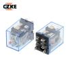 KKFAUS 1pcs General Purpose LY2NJ HH62P Electronic Micro Electromagnetic Relay LED Lamp 10A 8 Pins Coil DPDT DC12V 24V AC110V 220V(AC 12V) view 2
