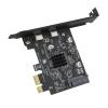Thonlai USB 3.2, Dual Type C 10Gbps PCI Express Expansion Card for and Systems with 15PIN Power Supply Interface view 4