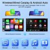 10 Inch Car Radio Stereo for Chevrolet Impala 2006-2013,2+32G Android 13 Head Unit with CarPlay Android Auto Touch Screen Bluetooth GPS Navi FM DSP SWC Mirror Link Split Screen Backup Camera view 4