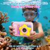 Pool Toy & Kids Underwater Camera Waterproof with 32GB Card, Fun Birthday Gift for Boys & Girls Ages 3+, 48MP 1080P HD Underwater Digital Camera, IP68 Shockproof  (Star Pink) view 2