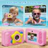Pool Toy & Kids Underwater Camera Waterproof with 32GB Card, Fun Birthday Gift for Boys & Girls Ages 3+, 48MP 1080P HD Underwater Digital Camera, IP68 Shockproof  (Star Pink) view 3