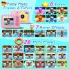 Pool Toy & Kids Underwater Camera Waterproof with 32GB Card, Fun Birthday Gift for Boys & Girls Ages 3+, 48MP 1080P HD Underwater Digital Camera, IP68 Shockproof  (Star Pink) view 4