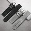 18/20/22mm Smooth Woven Nylon Quick Release Watchband fit for Seiko/Casio(Black grey 1,22mm) view 4