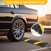 1 Pack 6 ft Heavy Duty Rubber Speed Bumps, 25,000 LBS Capacity, 2 Channel Modular Speed Hump & Cable Protector Ramp for Driveway, Road, Concrete & Asphalt, Includes 6 Bolt Spikes view 4