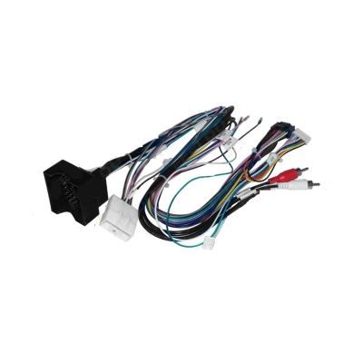 Car Radio Power Wiring Harness & Interface Kit for Renault Megane Fluence Android Radio Stereo Installation Adapter with CAN Bus Protocol Box(PowerCord)