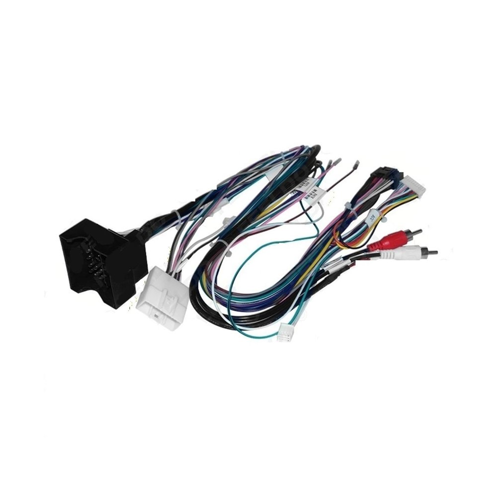 Car Radio Power Wiring Harness & Interface Kit for Renault Megane Fluence Android Radio Stereo Installation Adapter with CAN Bus Protocol Box(PowerCord)