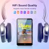 Fanvace 80GB MP3 Player with Bluetooth and WiFi, Android MP3 & MP4 Players with 4" Touchscreen and Speaker, MP3 Music Player with Spotify, Audible, Amazon Music, Play Store (Purple) view 2