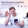 Fanvace 80GB MP3 Player with Bluetooth and WiFi, Android MP3 & MP4 Players with 4" Touchscreen and Speaker, MP3 Music Player with Spotify, Audible, Amazon Music, Play Store (Purple) view 4