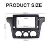 10.1Inch 2Din Installation Dash Kit Fits for Mitsubishi Outlander 2001-2005 Aftermarket Android Car Radio Stereo Mounting Fascia Panel view 3
