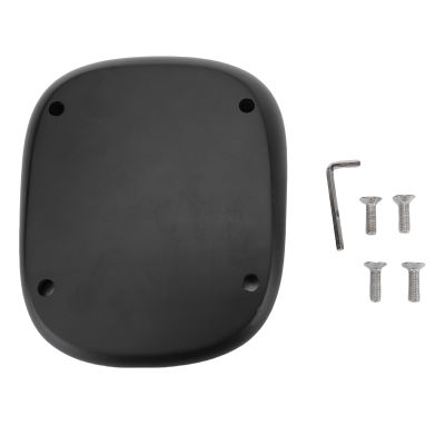 banapoy Desktop Speaker Mount for LS50 Wireless II, Professional Anti Slip Metal Speaker Mount Holder Bracket 18x21x4.5cm for Vibration Reduction (Black)