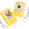 Kids Toy Camera Waterproof with 32GB Card, Fun Christmas & Birthday Gift for Boys & Girls Ages 3+, 48MP 1080P HD Underwater Digital Camera, IP68 Shockproof (Footprint Yellow) view 1