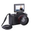 ASHATA 4K Digital Camera for Photography Autofocus, 64MP Vlogging Camera for with 3 Inch Flip Screen, 18X Digital Zoom, WiFi Selfie for Teens Beginner Travel (Black) view 1