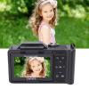 ASHATA 4K Digital Camera for Photography Autofocus, 64MP Vlogging Camera for with 3 Inch Flip Screen, 18X Digital Zoom, WiFi Selfie for Teens Beginner Travel (Black) view 4