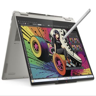 Lenovo Yoga 7 2-in-1 Laptop 14AKP10 - AMD Ryzen AI 5 340 Copilot PC - 14 WUXGA OLED Touch Display, 16GB Memory, 1TB SSD, Yoga Pen, Wi-Fi 7, FP Reader, and Win 11 Home 83JR0003US