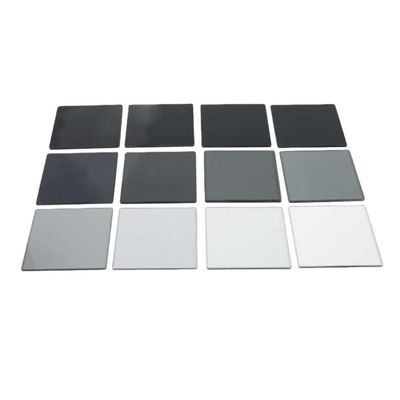 Absorption-Type Neutral Density Optical Filter, 50 * 50mm W*L Square Optical Attenuation Sheet, for 400~700nm, Transmittance 0.0001%~90% (0.05% Transmittance, 50 * 50mm, Width*Length)