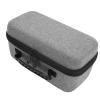 Solinder Gray Mini Projector Bag, Portable Shockproof Case with Premium Velvet Interior, Lightweight EVA Material for Pico Projector, Handle and Zipper Design for Easy Carry view 4