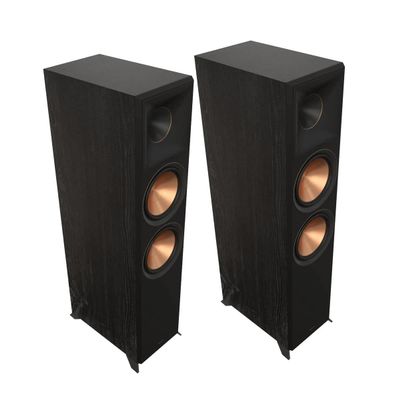 Klipsch RP-8000F II 8" 600W 2.5-Way Floorstanding Speaker, Ebony, Pair
