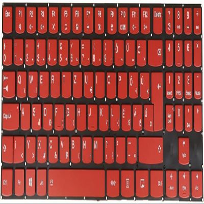 100% New Hungarian QWERTZ Layout- Laptop Keyboard for Lenovo Legion Y520-15IKB Y520-15IKBA Y520-15IKBM Y520-15IKBN, Y720 Y720-15IKB PC5YB PC5YB-HUN Backlit Glossy Red