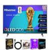 Hisense 65 Inch Class QD6 Series 4K QLED Smart Fire TV  Dolby Vision  HDR10  60Hz  Wi-Fi  Voice Remote  HDMI Cable + 12 Month CPS Warranty + Streaming Bundle (65.0, Inches) view 1