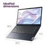 Lenovo IdeaPad 14" Laptop Computer, 4GB RAM 128GB eMMC, Intel Celeron N4020, 1-Year Microsoft Office 365, Windows 11 S, SageNova Earphones, Abyss Blue view 4