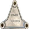 EQ-310 (Silver) Double Eyed Equalizer, Hot Dip Galvanized Finish, w/bushings view 2